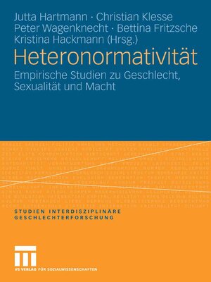cover image of Heteronormativität